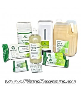 DE-WIPE DECONTAMINATION SET