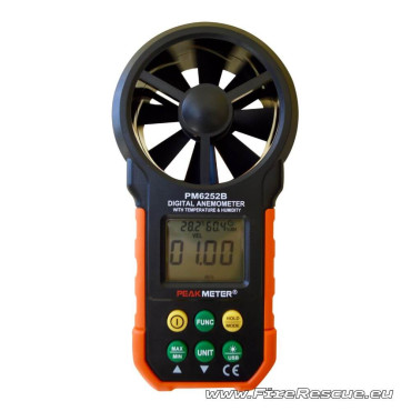 PROSAFE PM6252B DIGITALES ANEMOMETER