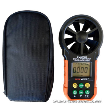 PROSAFE PM6252B DIGITALES ANEMOMETER