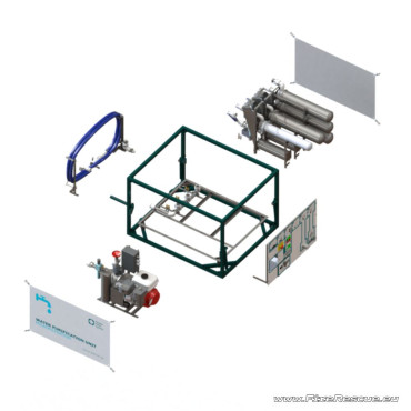 RESYLIA SAS-W5000 MOBILE WATER PURIFICATION DEVICE