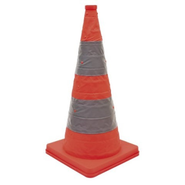 VERKEHRSLEITKEGEL, FALTEN & BLINKEND