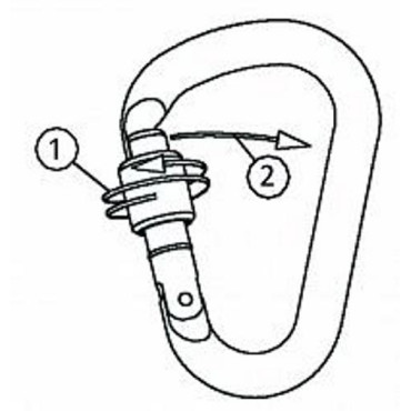 TEE-UU CT HMS SCREW CARABINER