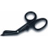ELITE BAGS CUT'S ROUNDED TIP SCISSORS - BLACK