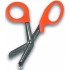 ELITE BAGS CUT'S ROUNDED TIP SCISSORS - ORANGE