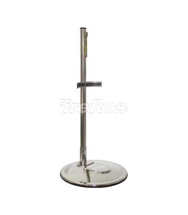 STOJALO ZA GASILNI APARAT NERJAVNO JEKLO INOX 304 4-6 KG