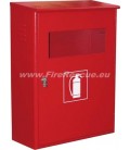 FIRE EXTINGUISHER SMART CABINET FOR TWO 9-12 KG/L WITH CLOSING PIN