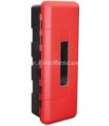 FIRE EXTINGUISHER PVC CABINET 9-12 KG/L + CO2 5 KG - UK