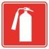 PLATE FIRE EXTINGUISHER 150 X 150 MM