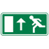 EVACUATION PLATE UPWARD