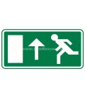 EVACUATION PLATE UPWARD