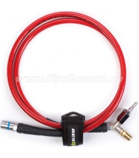 SHUT OFF HOSE 8 BAR, 2 M (V-COUPLINGS)