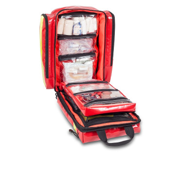 ELITE BAGS EMS  BACKPACK RESCUE TARPAULIN - RED