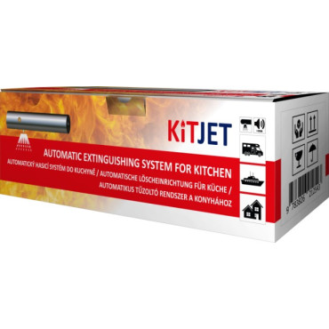 KITJET AUTOMATIC FIRE EXTINGUISHING SYSTEM FOR KITCHENS