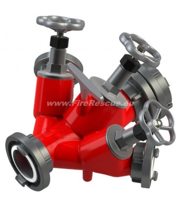 TRIPLETWASSERVERTEILER C/CCC MIT VENTILABSPERRUNG