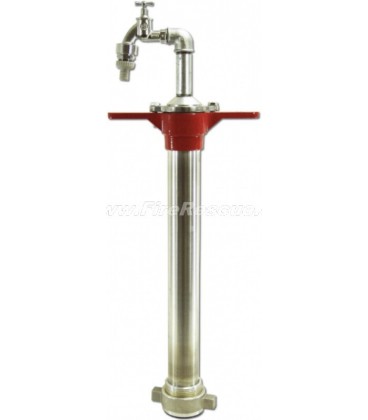 STANDPIPE FOR UNDERGROUND HYDRANT DIN 3221 WITH WATER TAP - DN80
