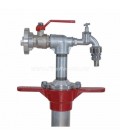 STANDPIPE FOR UNDERGROUND HYDRANT DIN 3221 WITH WATER TAP - DN80