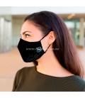PROTECTIVE MASK WITH FILTER FOR ADULT - BLACK