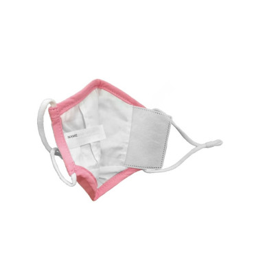 PROTECTIVE MASK WITH FILTER FOR CHILDREN - PINK
