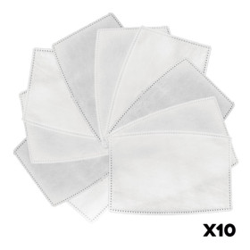 FILTER FOR PROTECTIVE MASK FOR ADULTS (10 PCS)