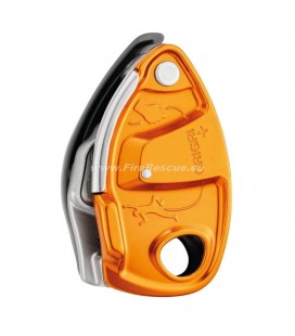 PETZL GRIGRI + BELAY DEVICE WITH CAM-ASSISTED BLOCKING