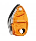 PETZL GRIGRI + SICHERUNGSGERÄT MIT BLOCKIERUNTERSTÜTZUNG DURCH KLEMMNOCKEN