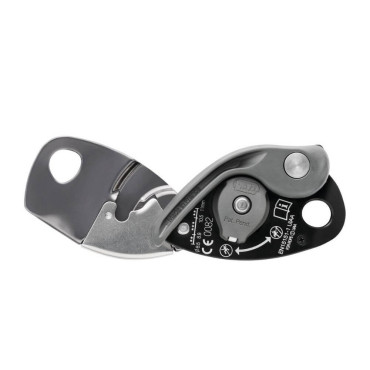 PETZL GRIGRI + BELAY DEVICE WITH CAM-ASSISTED BLOCKING