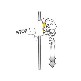 PETZL ASAP® LOCK AM SEIL MITLAUFENDES AUFFANGGERÄT MIT BLOCKIERFUNKTION