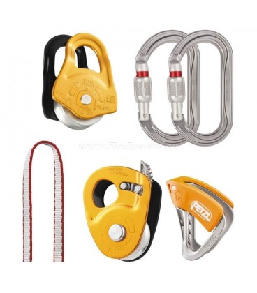 PLEZALNI REŠEVALNI KOMPLET PETZL CREVASSE