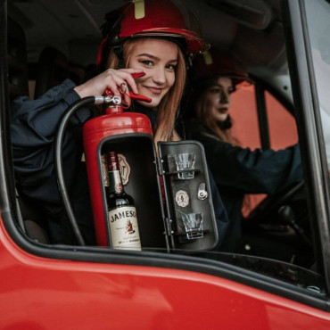 FEUERLÖSCHER MINI BAR - ROT
