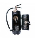 FIRE EXTINGUISHER MINI BAR - BLACK