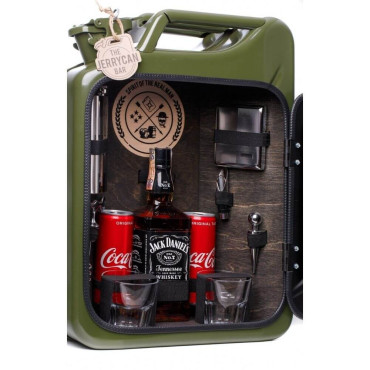 STAHLBLECH-BENZINKANISTER MINI BAR - OLIV