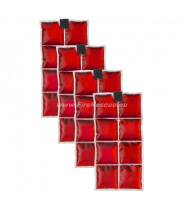 INUTEQ COOLPAC 29˚C / 84˚F FÜR BODYCOOL KÜHLWESTE (4 STÜCKE)