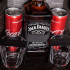 METAL PETROL CANISTER MINI BAR - BLACK