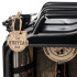 METAL PETROL CANISTER MINI BAR - BLACK
