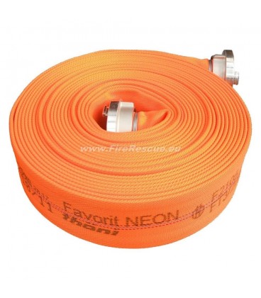 THÖNI FAVORIT 52-C FIRE FIGHTING HOSE NEON ORANGE