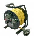 ELECTRIC CABLE REEL THW 400 V, 32 A - 25 m