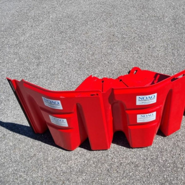 NOAQ BOXWALL BW52-OC FLOOD PROTECTION 30° CURVED ELEMENT - INSIDE CORNER