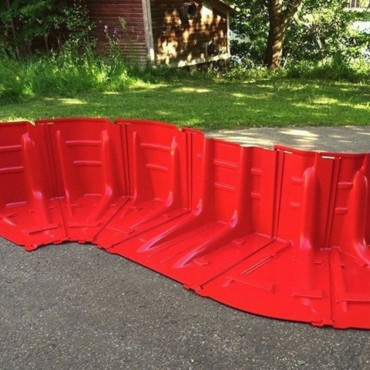 NOAQ BOXWALL BW52-OC FLOOD PROTECTION 30° CURVED ELEMENT - INSIDE CORNER