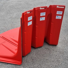 NOAQ BOXWALL BW102-OC FLOOD PROTECTION 30° CURVED ELEMENT - OUTSIDE CORNER