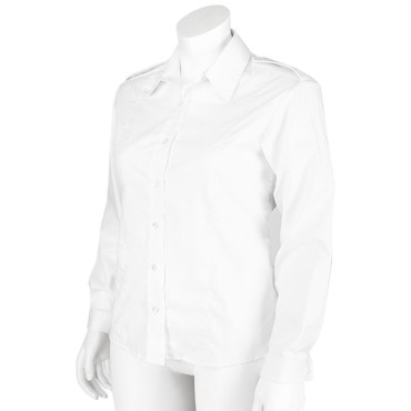 GZS FIREFIGHTER WHITE SHIRT LONG SLEEVE - WOMEN