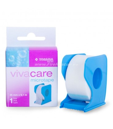 ADHESIVE TAPE VIVACARE MICROTAPE 25 MM x 9,1 M (2 PCS)