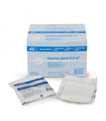 ABSORBENT GAUZE 0,2 M2 (5 PCS)