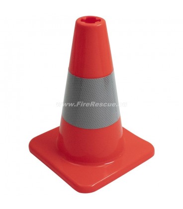 TRAFFIC CONE, PARTLY REFLECTIVE