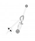 PETZL PIRANA CLUB DESCENDER FOR CANYONING