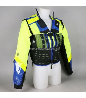 DIMATEX FURY INTERVENTION VEST WITH REMOVABLE SLEEVES - BLUE