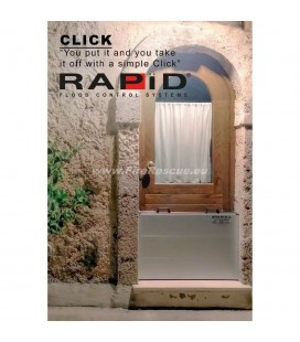 RAPID CLICK HOCHWASSERSCHUTZ BIS 90 CM BREITE