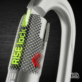KONG OVALONE CARBON RISE LOCK CARABINER