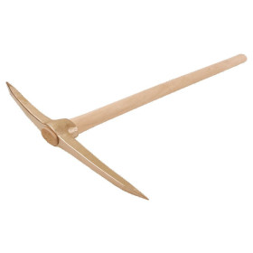 PICKAXE WITH HANDLE, NON-SPARKING, 950 MM