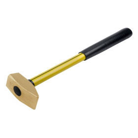 SLEDGE HAMMER, NON-SPARKING, SIMILAR TO DIN 1042, FIBERGLASS HANDLE