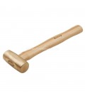 MALLET, NON-SPARKING, WITH WOODEN HANDLE